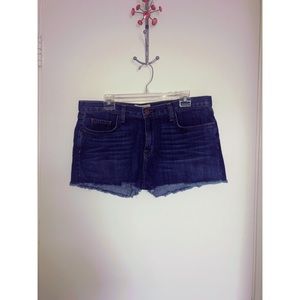 Current/Elliott - Denim Cutoff Shorts‎